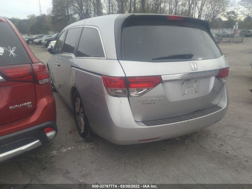 2014 HONDA ODYSSEY EX-L 5FNRL5H67EB116115