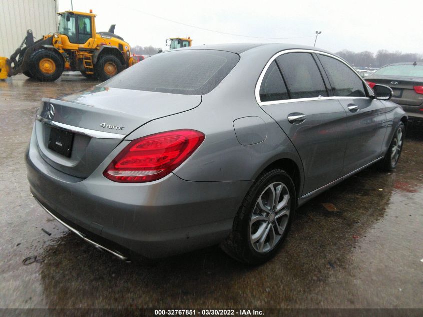 2015 MERCEDES-BENZ C-CLASS C 300 55SWF4KBXFU017993