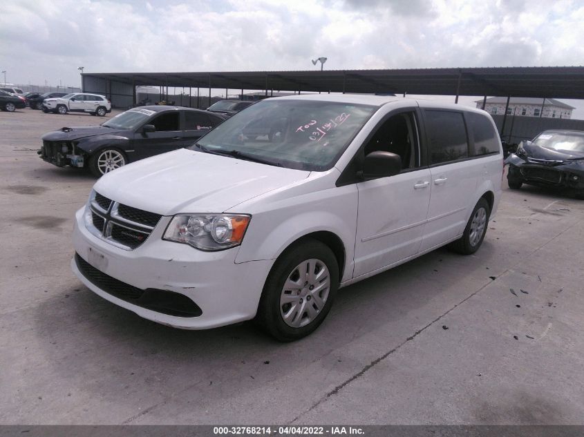 2017 DODGE GRAND CARAVAN SE 2C4RDGBG8HR844142