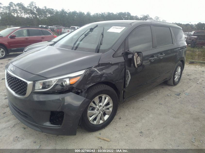 2015 KIA SEDONA LX KNDMB5C16F6052381