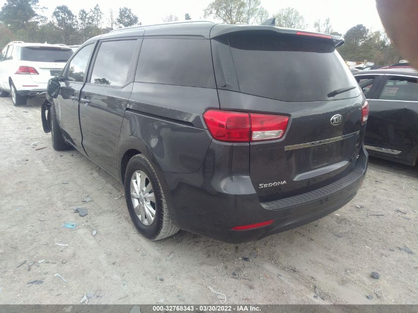2015 KIA SEDONA LX KNDMB5C16F6052381