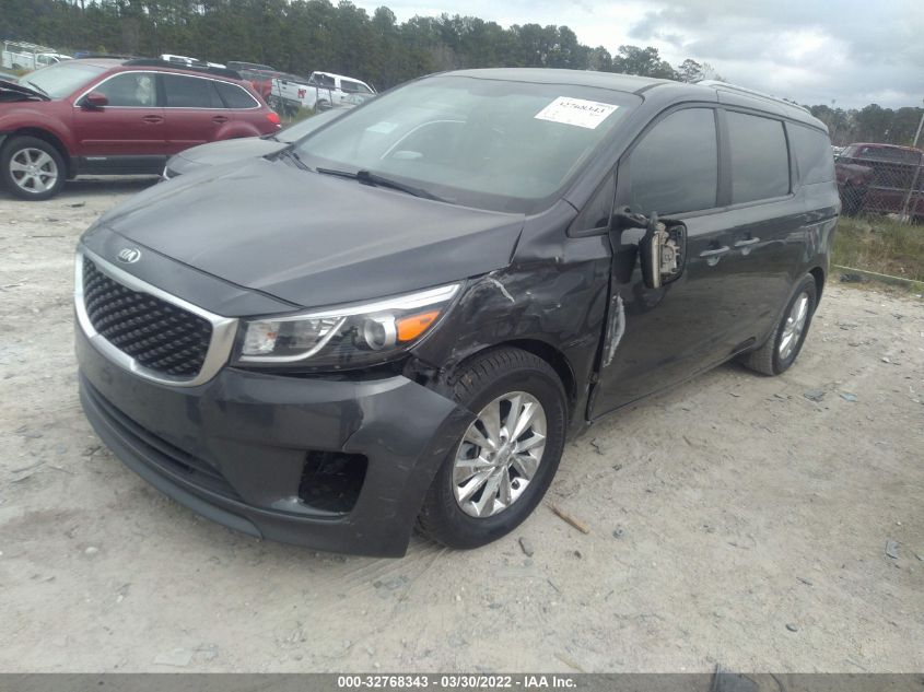 2015 KIA SEDONA LX KNDMB5C16F6052381