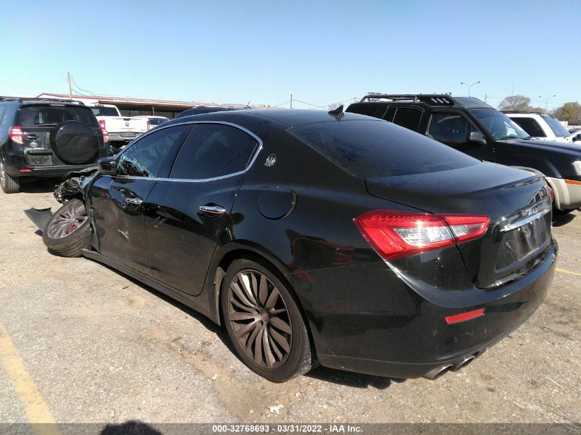 2015 MASERATI GHIBLI ZAM57XSA0F1156263