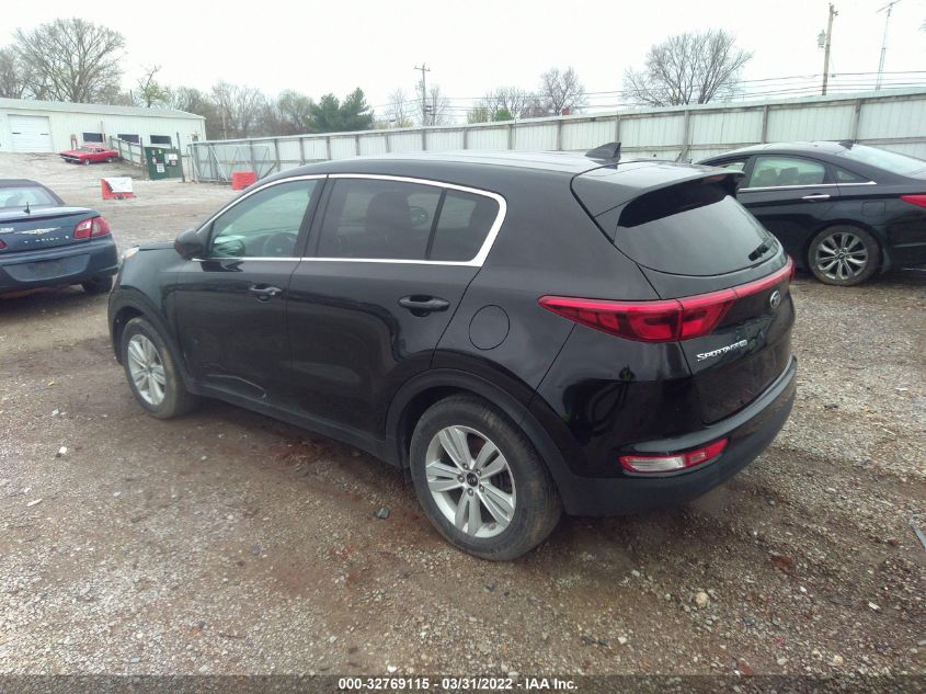 2017 KIA SPORTAGE LX KNDPM3AC8H7103506