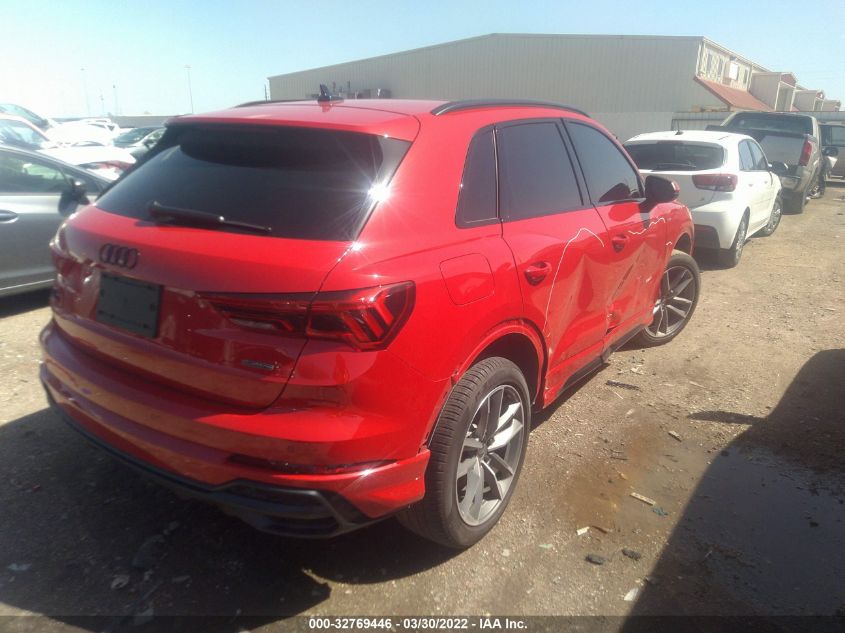2021 AUDI Q3 S LINE PREMIUM WA1DECF34M1040193