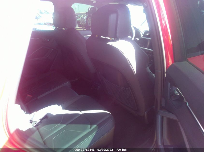 2021 AUDI Q3 S LINE PREMIUM WA1DECF34M1040193
