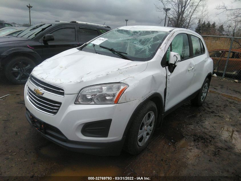 2015 CHEVROLET TRAX LS KL7CJKSB3FB067965
