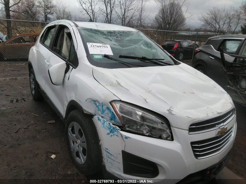 2015 CHEVROLET TRAX LS KL7CJKSB3FB067965