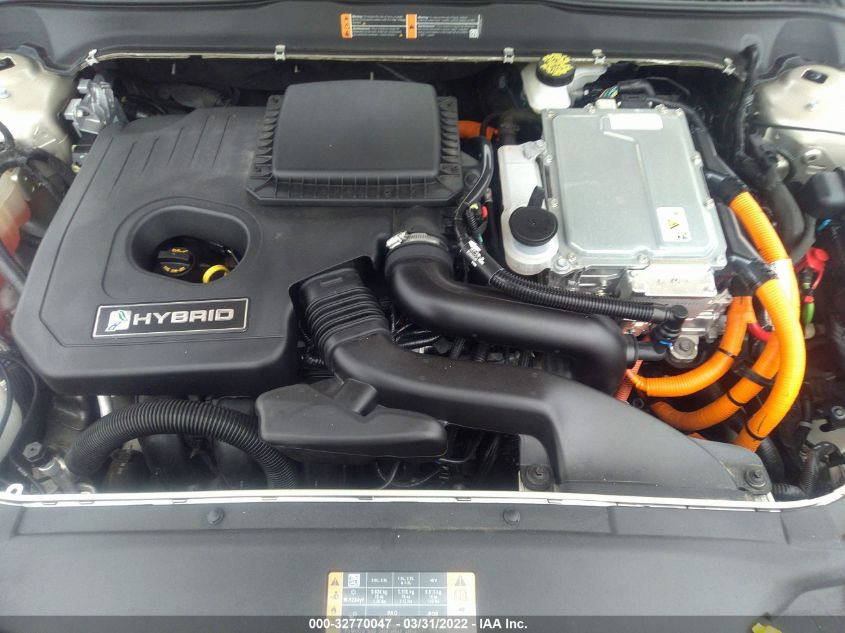 2019 FORD FUSION HYBRID TITANIUM 3FA6P0RU9KR273765