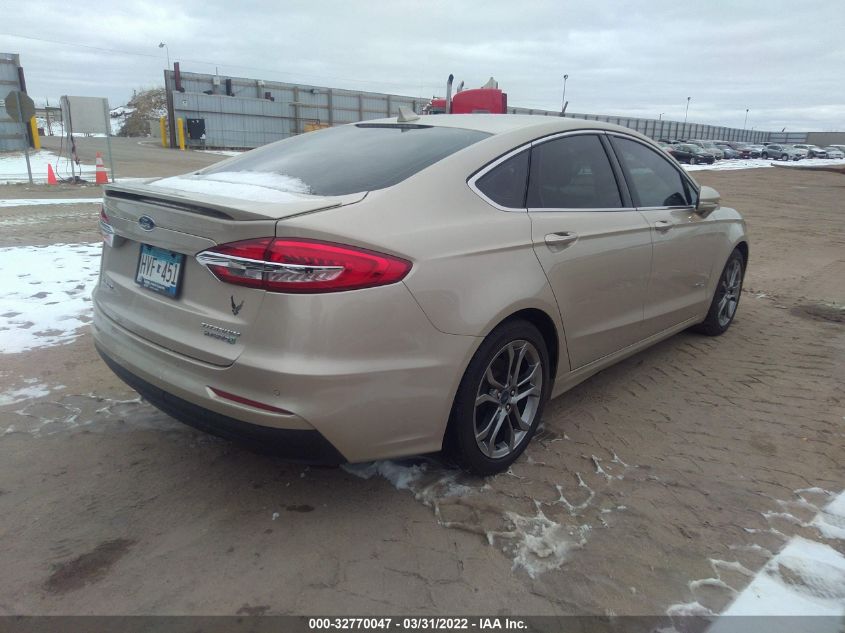 2019 FORD FUSION HYBRID TITANIUM 3FA6P0RU9KR273765