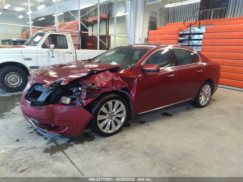 2013 LINCOLN MKS ECOBOOST 1LNHL9FT9DG604235