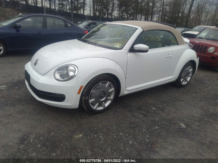 2015 VOLKSWAGEN BEETLE CONVERTIBLE 1.8T W/SOUND/NAV 3VW517AT7FM803282