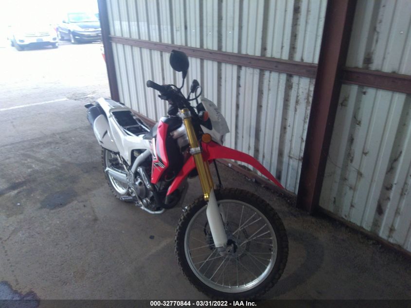 2015 HONDA CRF250 L MLHMD3812F5200973