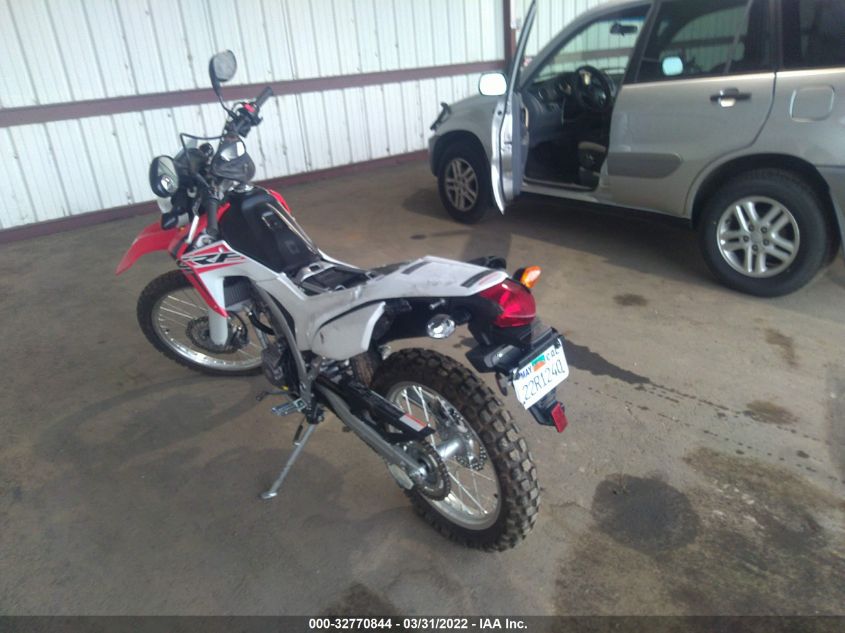2015 HONDA CRF250 L MLHMD3812F5200973