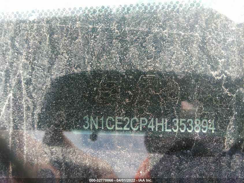 2017 NISSAN VERSA NOTE SV 3N1CE2CP4HL353894