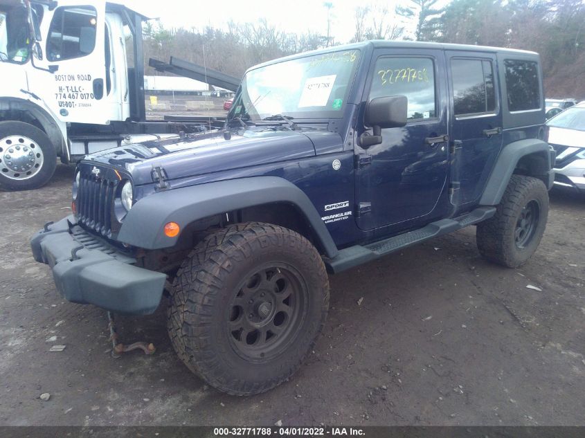 2013 JEEP WRANGLER UNLIMITED SPORT 1C4BJWDG5DL552887