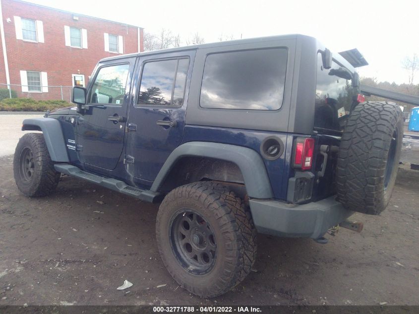 2013 JEEP WRANGLER UNLIMITED SPORT 1C4BJWDG5DL552887