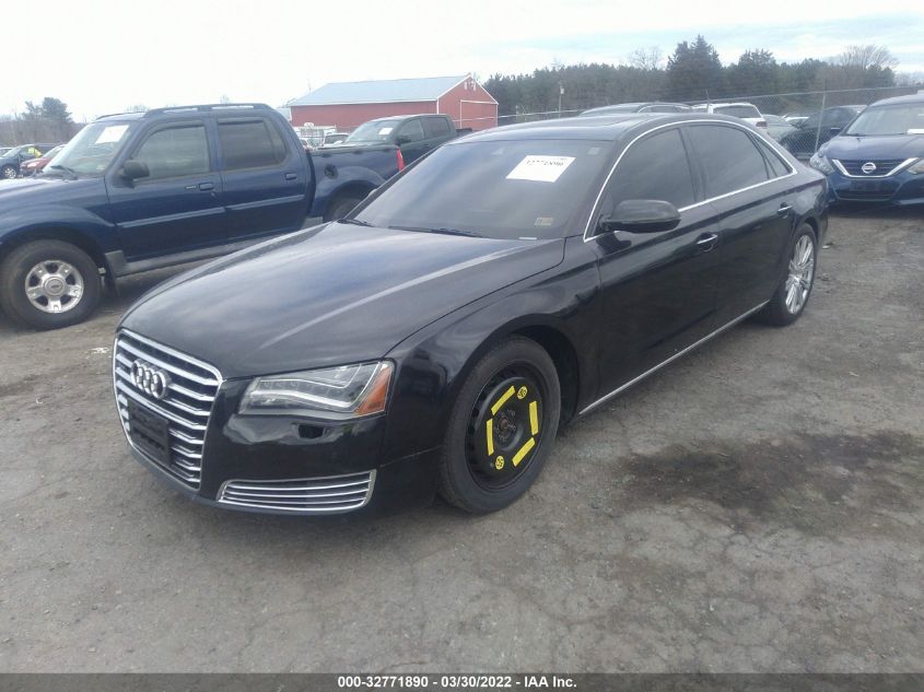 2013 AUDI A8 L 3.0L WAURGAFD7DN026295