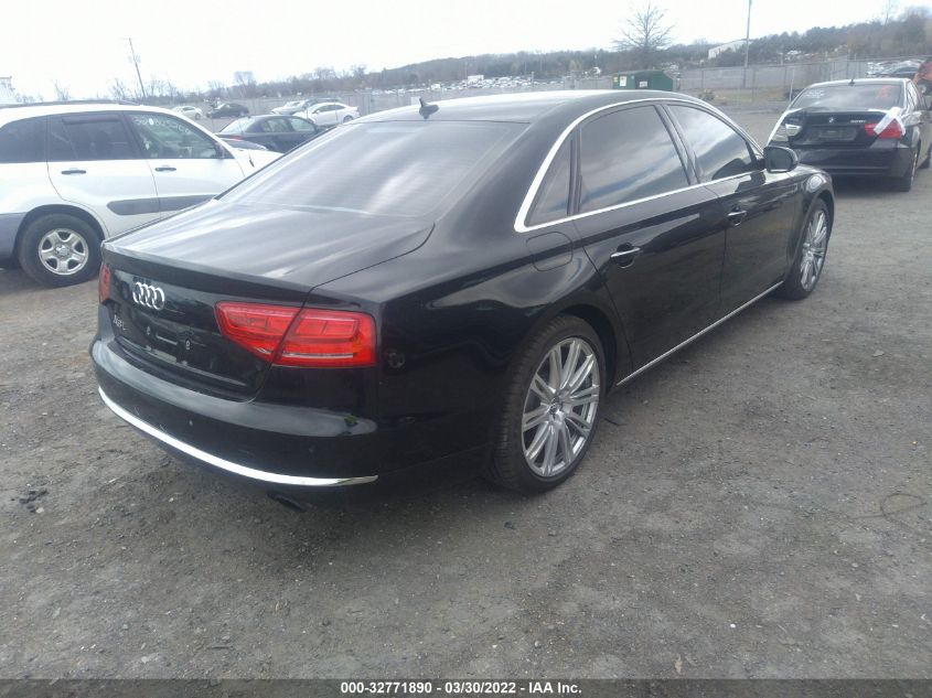2013 AUDI A8 L 3.0L WAURGAFD7DN026295