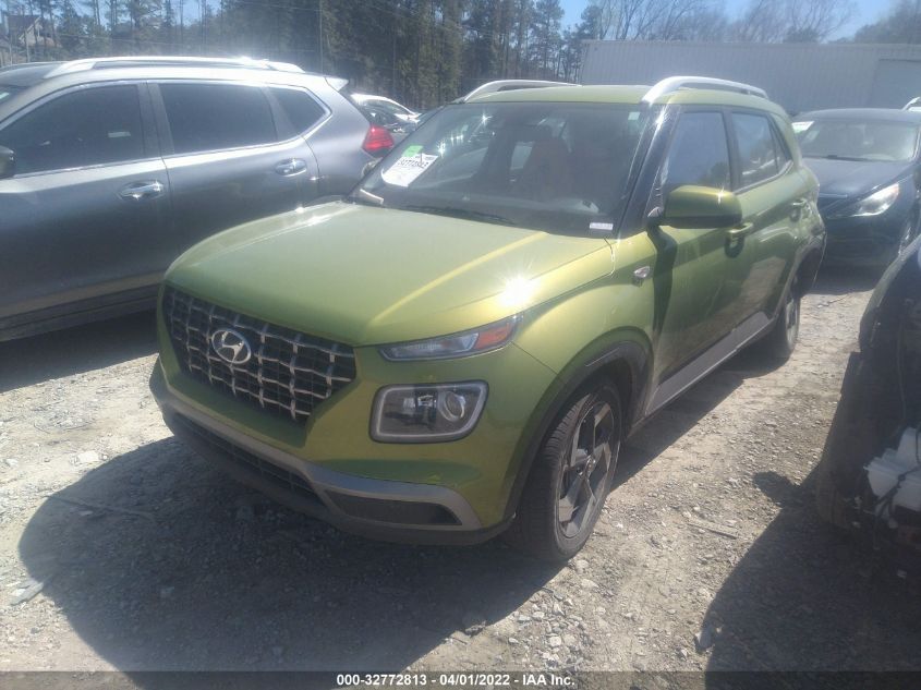 2021 HYUNDAI VENUE SEL KMHRC8A38MU107765