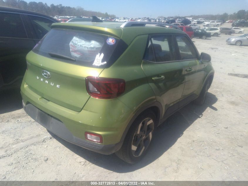 2021 HYUNDAI VENUE SEL KMHRC8A38MU107765