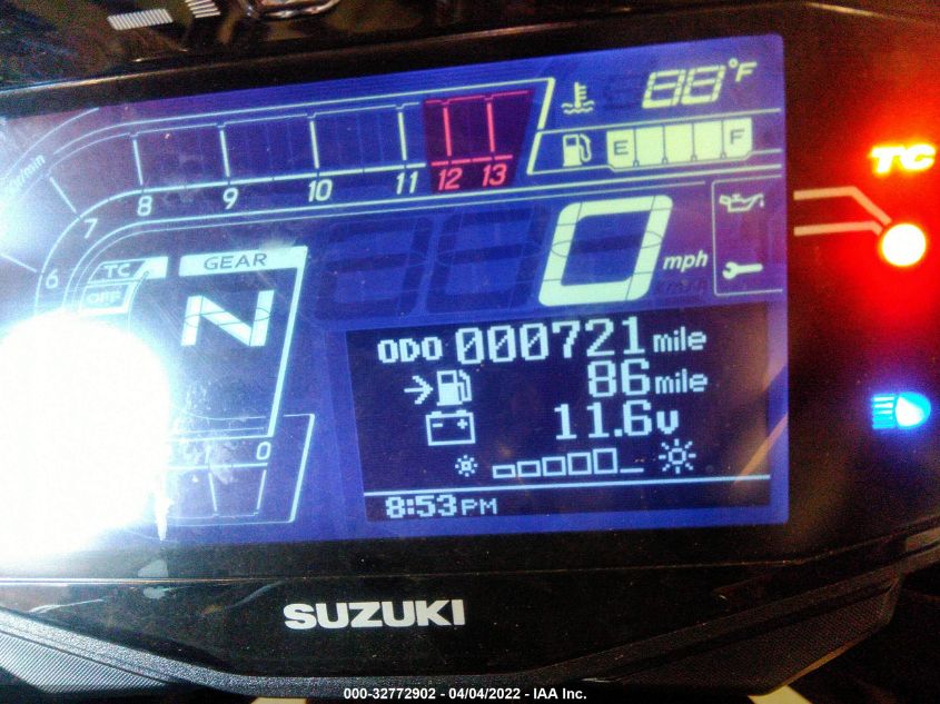 2020 SUZUKI GSX-S 1000SM JS1GT7DB0L7100681