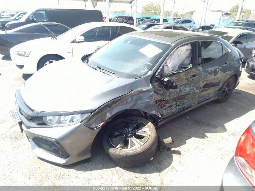 2019 HONDA CIVIC HATCHBACK EX SHHFK7H6XKU421572