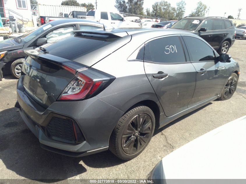 2019 HONDA CIVIC HATCHBACK EX SHHFK7H6XKU421572