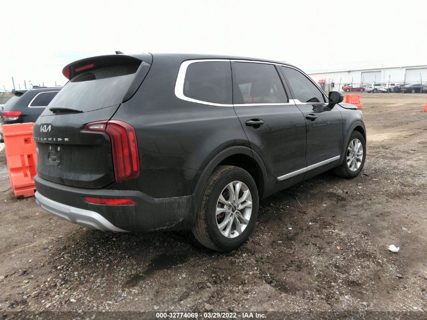 2022 KIA TELLURIDE LX 5XYP24HC2NG222300