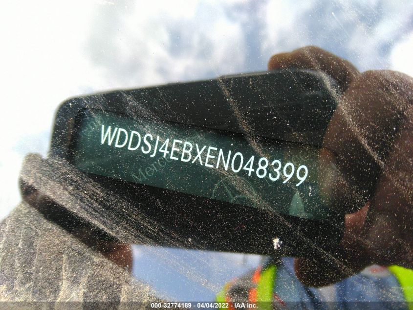 2014 MERCEDES-BENZ CLA-CLASS CLA 250 WDDSJ4EBXEN048399