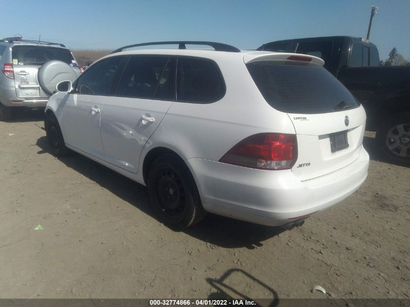 2013 VOLKSWAGEN JETTA SPORTWAGEN S 3VWPP7AJ1DM649509