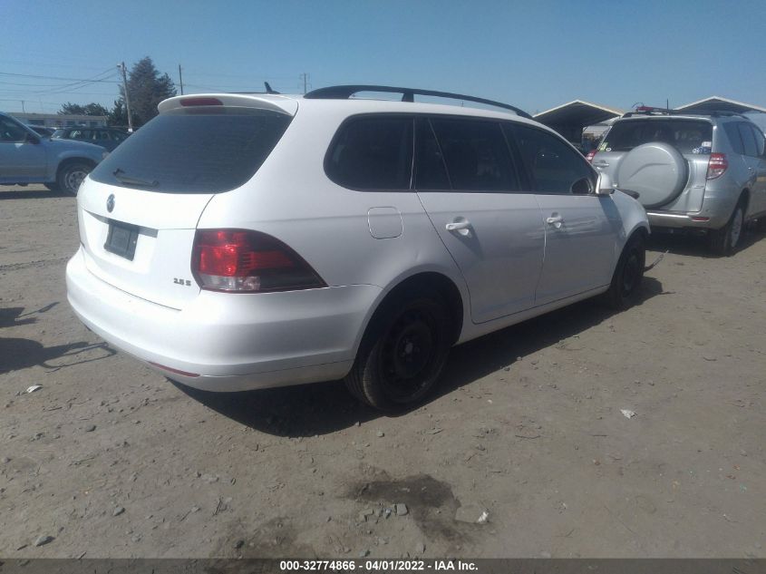 2013 VOLKSWAGEN JETTA SPORTWAGEN S 3VWPP7AJ1DM649509