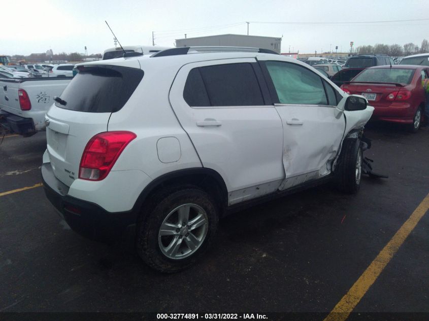 2015 CHEVROLET TRAX LT 3GNCJRSB3FL210737