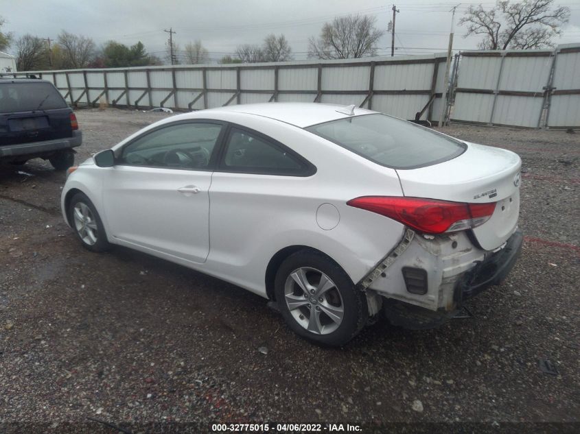 2013 HYUNDAI ELANTRA COUPE GS KMHDH6AE0DU016152