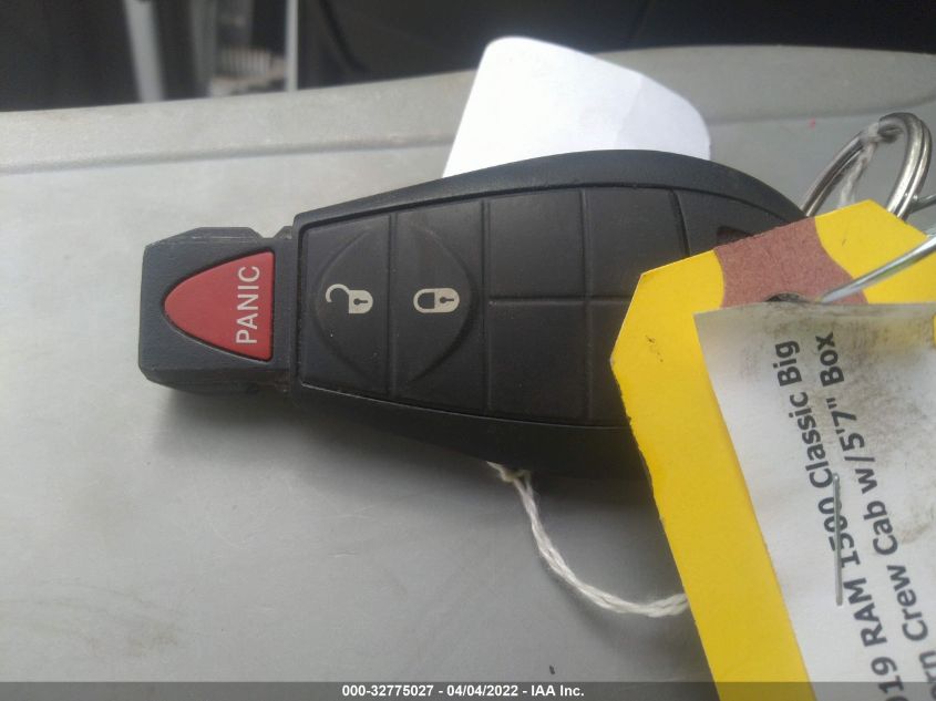 2019 RAM 1500 CLASSIC SLT 1C6RR6LT1KS549212