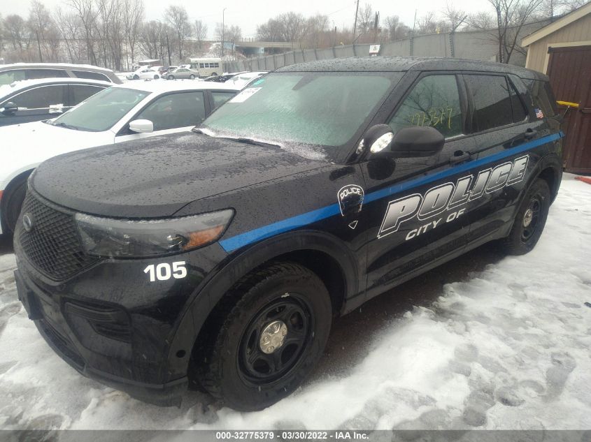 2020 FORD POLICE INTERCEPTOR 1FM5K8AB2LGD09118