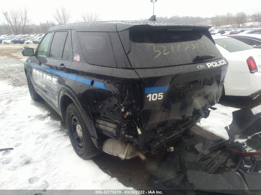 2020 FORD POLICE INTERCEPTOR 1FM5K8AB2LGD09118