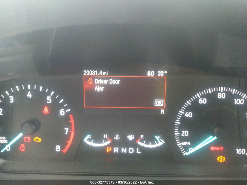 2020 FORD POLICE INTERCEPTOR 1FM5K8AB2LGD09118