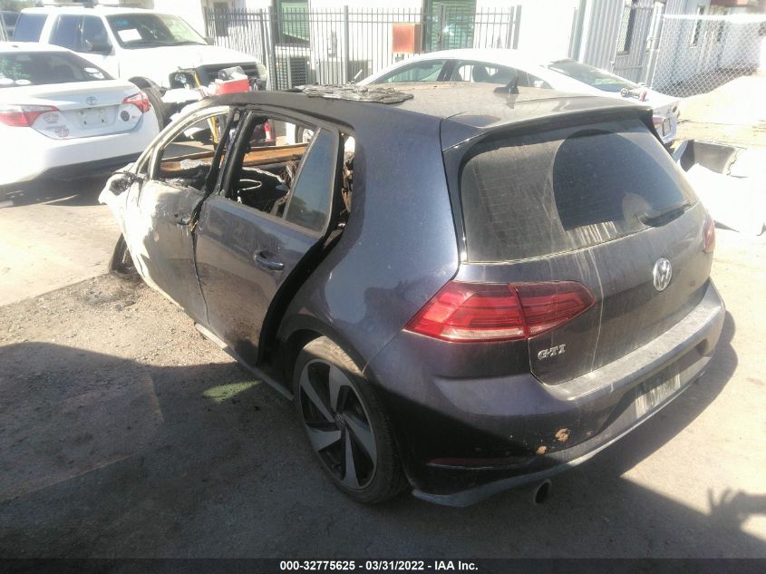 2018 VOLKSWAGEN GOLF GTI SPORT/SE/AUTOBAHN 3VW547AUXJM290831