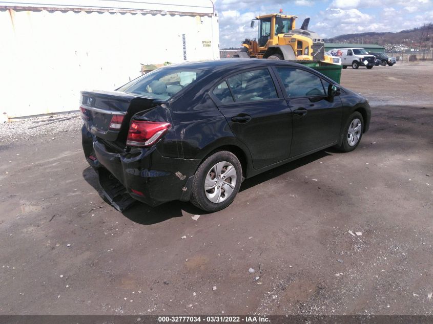 2013 HONDA CIVIC SDN LX 2HGFB2F57DH587707