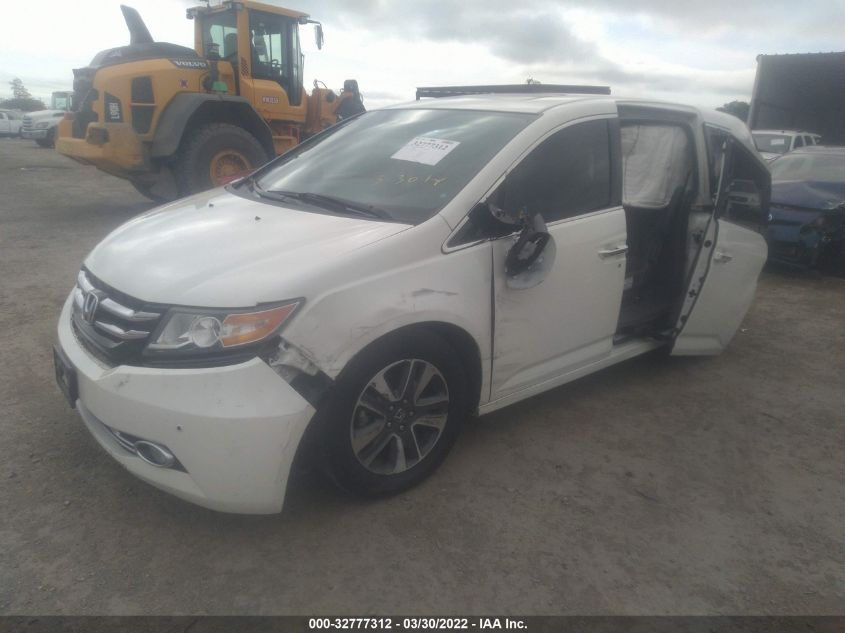 2015 HONDA ODYSSEY TOURING 5FNRL5H95FB010483
