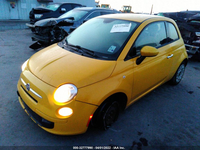 2015 FIAT 500 POP 3C3CFFAR5FT647635
