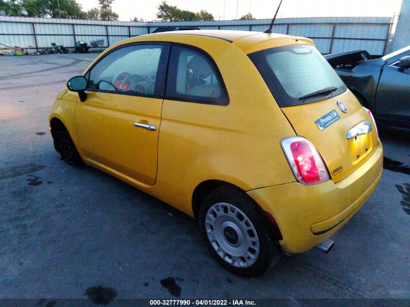 2015 FIAT 500 POP 3C3CFFAR5FT647635