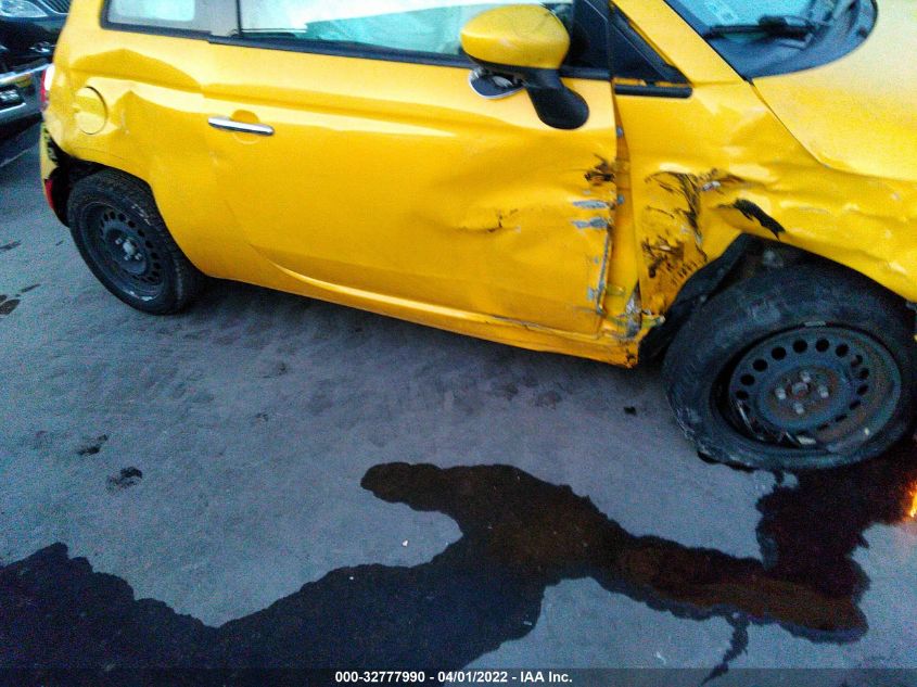 2015 FIAT 500 POP 3C3CFFAR5FT647635