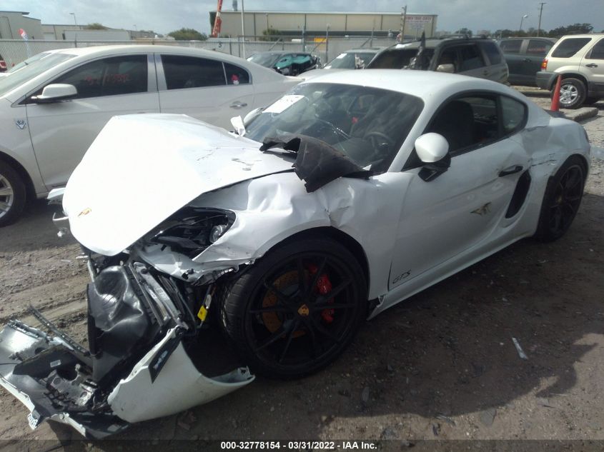 2018 PORSCHE 718 CAYMAN S/GTS WP0AB2A8XJS278392