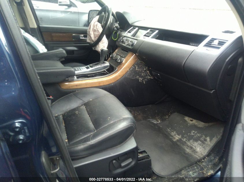 2013 LAND ROVER RANGE ROVER SPORT HSE SALSF2D41DA799506
