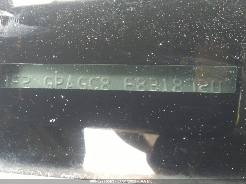 2014 SUBARU XV CROSSTREK LIMITED JF2GPAGC8E8318720