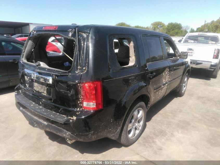 2013 HONDA PILOT EX-L 5FNYF3H56DB041985