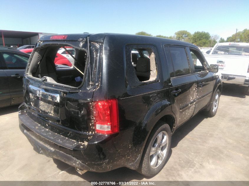 2013 HONDA PILOT EX-L 5FNYF3H56DB041985