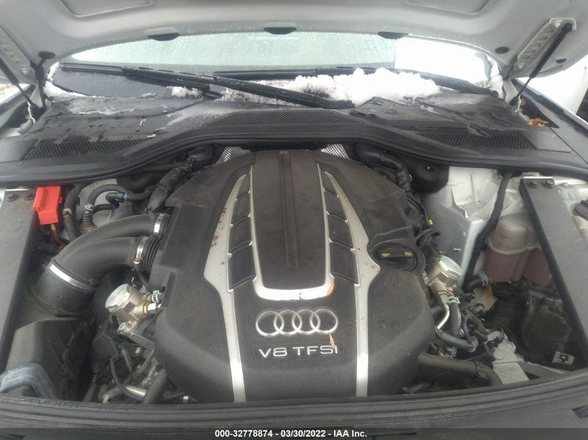 2015 AUDI A8 L 4.0T WAU32AFDXFN040683